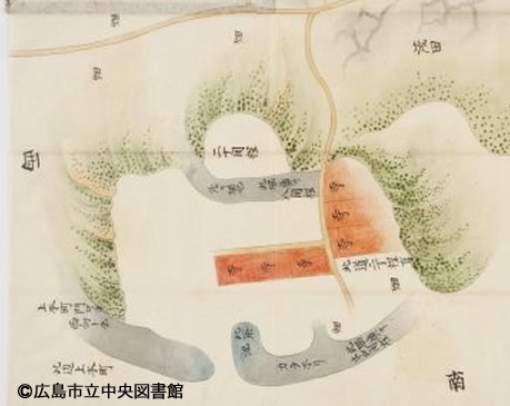 図6.『諸国古城の図』所収の「真田丸図」