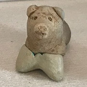 写真4.置塩城1犬の土人形