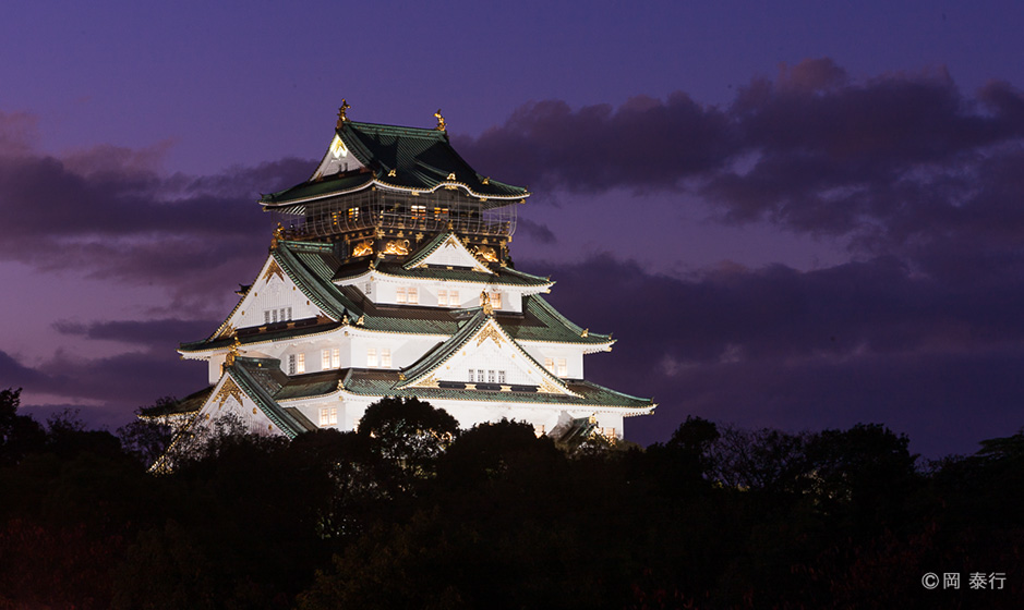 写真2.フル点灯のライトアップ風景