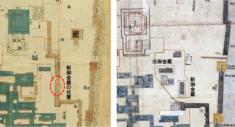 図2.絵図に描かれた金蔵